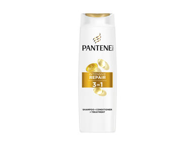 Plaukų šampūnas, kondicionierius ir intensyvi priežiūra PANTENE Intensive Repair 3in1, 325 ml
