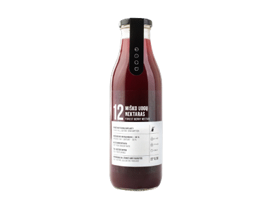Miško uogų nektaras VAISIŲ SULTYS, 750 ml