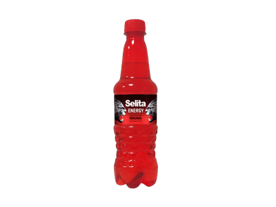 Gazuotas energinis gėrimas SELITA Energry Original, 0,5l