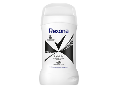 Piešukinis dezodorantas REXONA, Invisible B&W, moterims, 50 ml