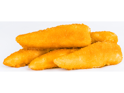 Šaldytos vištienos filė juostelės su traškia džiuvėsėlių plutele (45-55 g), 1 kg HALAL