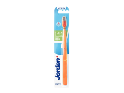 Dantų šepetėlis JORDAN CLEAN SMILE MEDIUM, 1 vnt.
