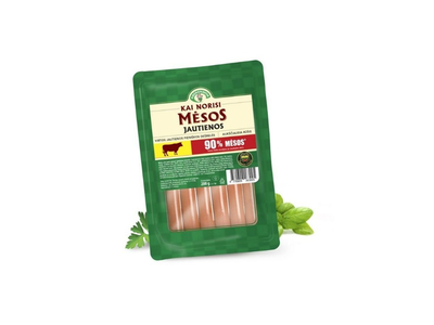 Virtos jautienos dešrelės KAI NORISI MĖSOS, a.r., 280 g