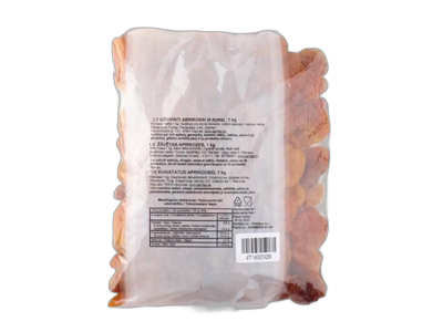 Džiovinti abrikosai, industriniai, 1 kg