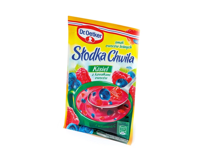 Kisielius su džiovintais vaisiais DR. OETKER, miško uogų sk., 31.5 g