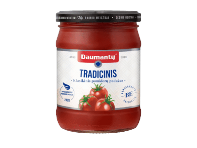 TRADICINIS DAUMANTŲ pomidorų padažas, 500 g