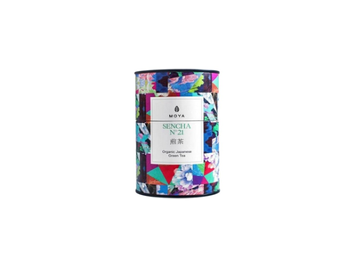 Ekologiška biri japoniška žalioji arbata MOYA SENCHA NO. 21, 60 g