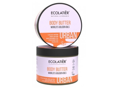 Kūno sviestas Ecolatier Urban World's Golden Oils, 380 ml