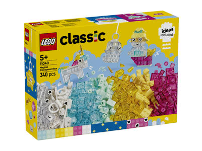 LEGO® Classic Magiška permatoma dėžutė, kaladėlės 11040