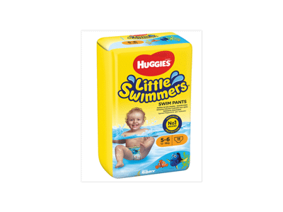 Maudymosi sauskelnės HUGGIES LITTLE SWIMMERS (12-18 kg), 11 vnt.