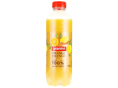 Apelsinų ir mangų sultys GRANINI, 0,75 l