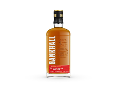 Viskis BANKHALL, single malt, 40 %, 0,7 l