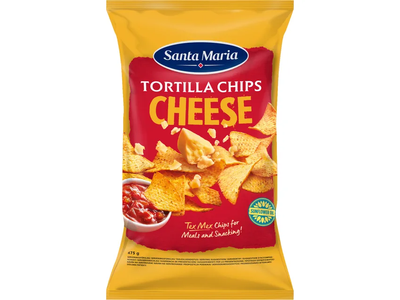 Kukur. traškučiai su sūriu SANTA MARIA, 475 g