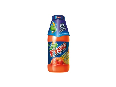 Morkų, obuolių, persikai sulčių gėrimas PYSIO, 0,3 l