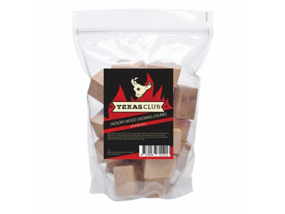 Kaladėlės TEXAS CLUB, karštam rūkymui, karijos medžio, 1 kg