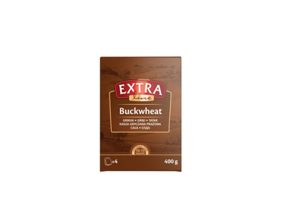 Grikiai EXTRA LINE, 4 x 100 g, 400 g