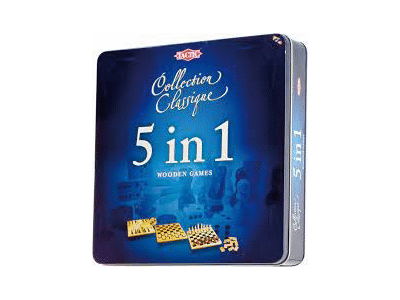 Stalo žaidimų rinkinys 5IN1, 1 vnt.
