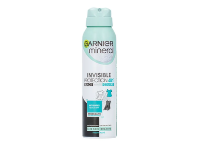 GARNIER, MINERAL BWC FRESH ALOE, purškiamas dezodorantas 150 ml