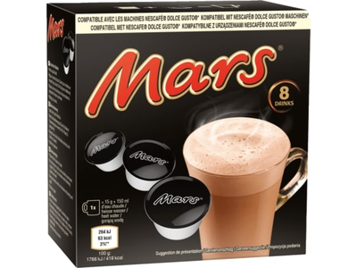Kakavos kapsulės MARS, 8 x 15 g