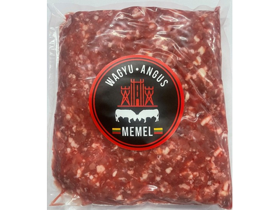 Smulkinta sauso brandinimo jautiena Wagyu/Angus, 500 g