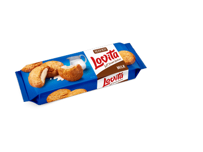 Sausainiai LOVITA ROSHEN su pieninio kremo įdaru, 127 g