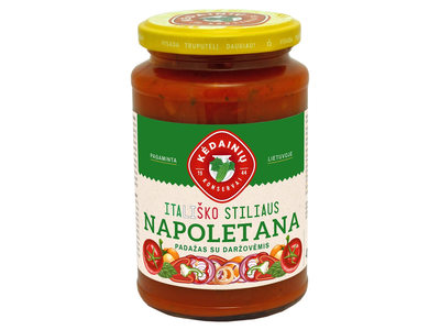 Napoletana pad. su darž. KĖDAINIŲ KONS. 410 g