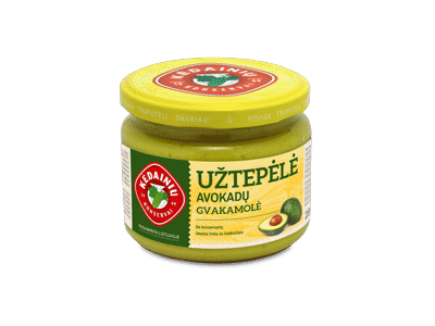 KKF avokadų užtepėlė (gvakamolė), 280 g