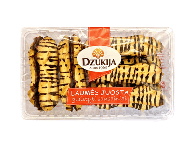 DZŪKIJOS sausainiai LAUMĖS JUOSTA, 245 g