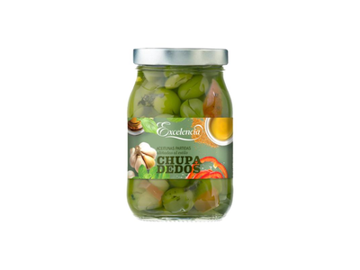 Exelencia Chupadedos Žaliosios alyvuogės 730 g