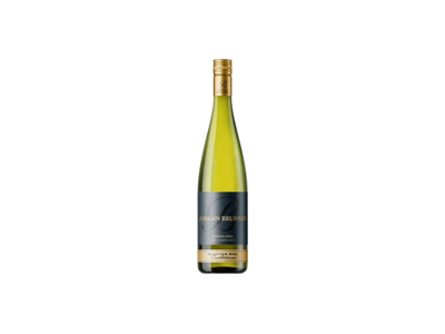 Baltas pusiau sausas vynas JOHANN BRUNNER Premium Riesling Rheinhessen (10,5%), 0,75 l