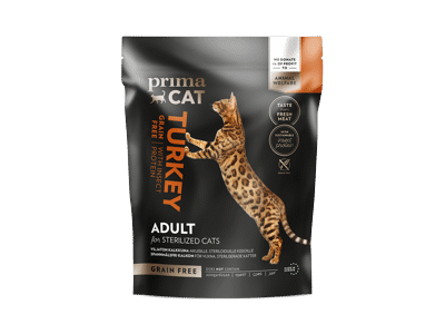 Kačių ėdalas PRIMACAT su kalakutiena, 400 g, 400 g