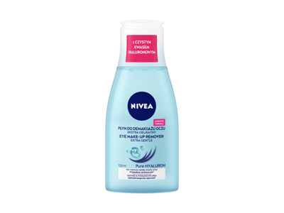 NIVEA akių makiažo valiklis su grynu hialuronu, 125 ml