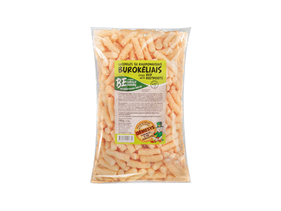 Kukurūzų lazdelės su raudonaisiais burokėliais MORKŪNAS, 100 g