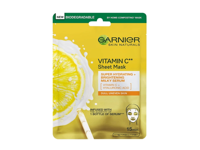 Lakštinė veido kaukė GARNIER VITAMIN C, 28 g