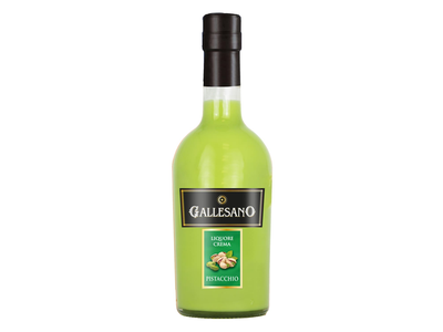 Krem. pistacijų likeris GALLESANO, 17%, 0,5l