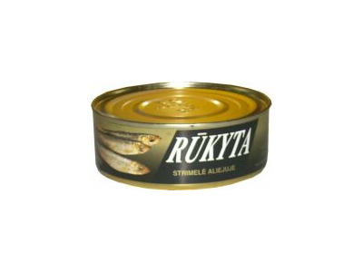 Rūkytos strimėlės aliejuje, EO, 240 g