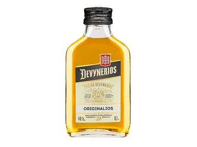 Balzamas sp.gėrimas TREJOS DEVYNERIOS, 40%, 0,1 l