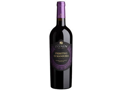 R. s. vynas ZONIN PRIMITIVO, 14,5 %, 0,75 l