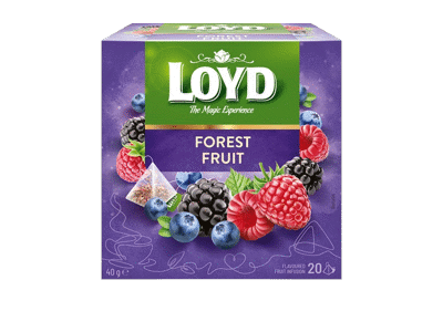 Vaisinė arbata LOYD, miško uogų skonio, 40 g