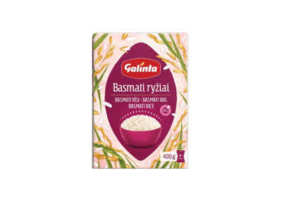 Ryžiai "Basmati", 400 g