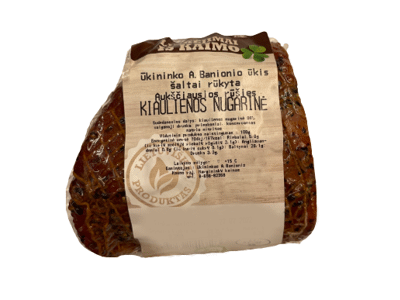Šaltai rūkyta kiaulienos nugarinė LINKĖJIMAI IŠ KAIMO, a. r., 1 kg