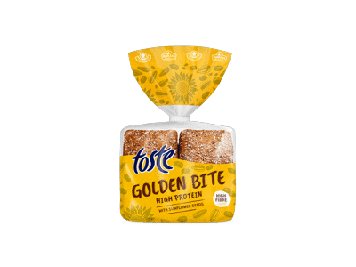 Porcinės duonelės TOSTE GOLDEN BITE, atitirpintos, 240 g