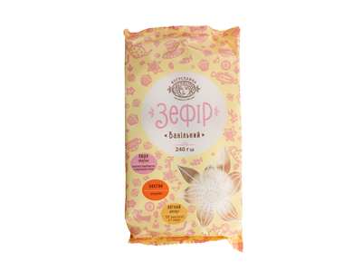 Zefyrai BOGUSLAVNA, vanilės skonio, 240g