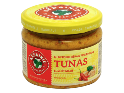 Tunas su meks.priesk. KĖDAINIŲ KONSERVAI,280g