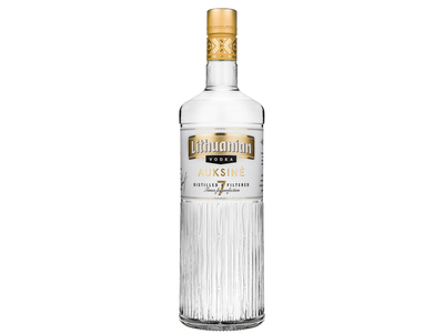 Degtinė LITHUANIAN VODKA AUKSINĖ, 40 %, 1 l
