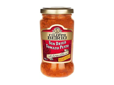 Saulėje džiovintų pomidorų PESTO padažas FILIPPO BERIO, 190 g