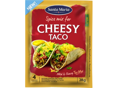 Prieskonių mišinys SANTA MARIA Cheesy taco, 28 g