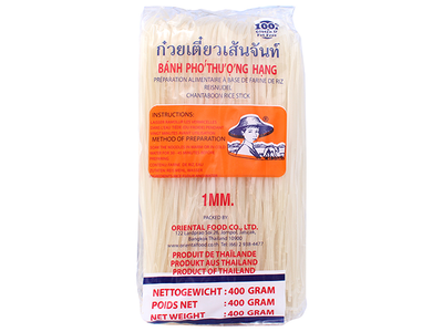 Ryžių makaronai FARMER, 1mm, 400g