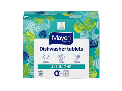 Tabletės indaplovėms Mayeri 40vnt. All in One