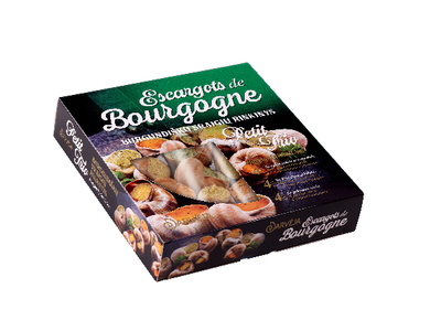 Burgundiškų sraigių užkandis, PETIT TRIO, 100g, 12vnt
